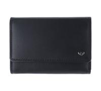 Golden Head Cuero Monedero Polo RFID Protect Damenbörse 2829 Schwarz Negro