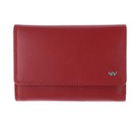 Golden Head Polo Cartera Bloqueo RFID Piel natural 14 cm rojo