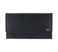 Golden Head Polo Cartera Bloqueo RFID Piel natural 17.5 cm negro
