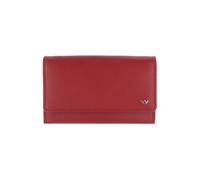 Golden Head Polo Cartera Bloqueo RFID Piel natural 17 cm rojo