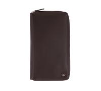 Golden Head Polo Cartera Bloqueo RFID Piel natural 21.5 cm marrón