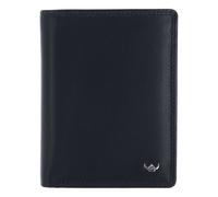 Golden Head Polo Cartera Bloqueo RFID Piel natural 9 cm azul