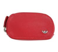 Golden Head Polo Zipped Key Case Red