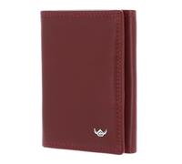 Golden Head Polo RFID Protect Petite Billfold Coin Wallet Red