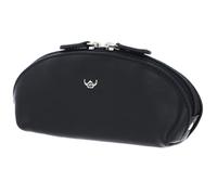 Golden Head Polo Zipped Key Case Black