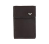 Golden Head Polo Tarjetero Bloqueo RFID Piel natural 12 cm marrón