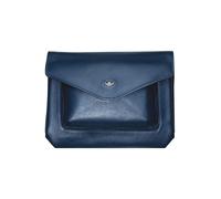 Golden Head Valencia Cartera Bloqueo RFID Piel natural 16.5 cm azul