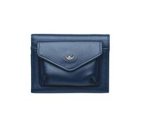 Golden Head Valencia Cartera Bloqueo RFID Piel natural 9.5 cm azul
