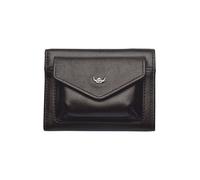 Golden Head Valencia Cartera Bloqueo RFID Piel natural 9.5 cm negro