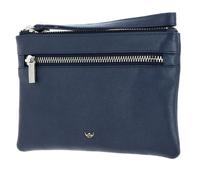 Golden Head Valencia Bolsa de hombre Protección RFID Piel 18 cm azul