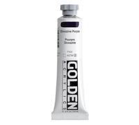 Golden Heavy Body Acrylic Colour - Tubos de dioxazina (60 ml), color morado