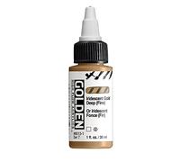 Golden : High Flow : Pintura acrílica: 30 ml): dorado iridiscente profundo (fino): S7