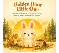 Golden Hour Little One: A Gender-Neutral Baby Shower Guest Book for Wishes, Advice, Memories, and Keepsakes