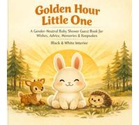 Golden Hour Little One Baby Shower Guest Book: A Gender-Neutral Woodland Baby Shower Guest Book for Wishes, Memories, Keepsakes & Gift Tracking