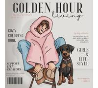 Golden Hour Living:: Bold Detailed Coloring Book for Adults Featuring Lifestyle Scenes of Girls, Cozy Moments, and Everyday Adventures
