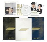 GOLDEN HOUR : Part.1 10th Mini Album (Random Ver.) Photobook + Stickers + Postcard + Photocards + DISC + 2 Pin Badges + 4 Extra Photocards Official K-POP Sealed Album