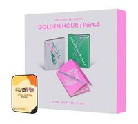 GOLDEN HOUR:PART 5 ATEEZ Album [A + DIARY + Z (3 Photobook ver. Full Set)]+Pre Order Benefits+BolsVos Idol-Inspired Freebies 14th Mini Album