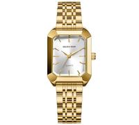 GOLDEN HOUR Reloj Mujer Dorado Elegante - Pequeño Reloj Rectangular de Acero Inoxidable Impermeable para Mujer, Vintage y Clásico, Regalo Ideal para Aniversario, Fiesta y Uso Diario