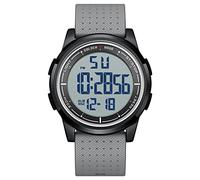 GOLDEN HOUR Relojes Digitales Impermeables Deportivos Ultrafinos para Hombre con Pantalla Gran Angular Correa de Caucho Reloj de Pulsera para Hombre Mujer