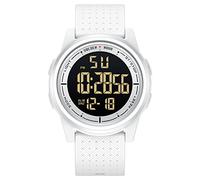 GOLDEN HOUR Relojes Digitales Impermeables Deportivos Ultrafinos para Hombre con Pantalla Gran Angular Correa de Caucho Reloj de Pulsera para Hombre Mujer