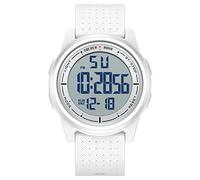 GOLDEN HOUR Relojes Digitales Impermeables Deportivos Ultrafinos para Hombre con Pantalla Gran Angular Correa de Caucho Reloj de Pulsera para Hombre Mujer