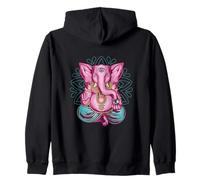 Golden Hue Mandala Sacred Geometry Yoga Graphic Sudadera con Capucha
