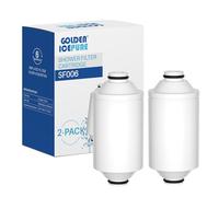 GOLDEN ICEPURE Elemento de filtro de ducha de agua - Acondicionador de ducha online compatible con Philips Filtro de ducha AWP175: AWP1775WH / AWP1775CH, paquete de 2 unidades