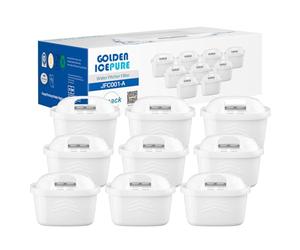 GOLDEN ICEPURE Filtro de agua de Compatible Con Brita Maxtra+, Maxtra Plus, Mavea, Anna Duomax, 9 piezas