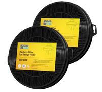 GOLDEN ICEPURE Filtro de Carbón para Campana Extractora, 210mm Compatible con Bosch Siemens Neff Constructa DHZ5140, 353121, 00353121, AEG Juno 9029793719, 9029801520, Whirlpool Bauknecht 481281718524