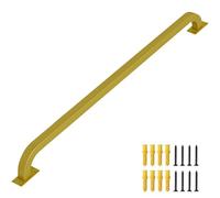 Golden il - Barra de seguridad de hierro forjado de 3,5 m para interiores y exteriores, 200 kg, soporte de balaustrada resistente para escaleras y balcón