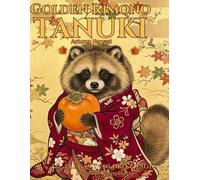 Golden Kimono Tanuki: Autumn Harvest