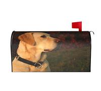 Golden Lab Labrador Retriever Family Loyal Hunting Dog Mailbox Covers Magnético Mailbox Wraps Post Letter Box Cover Standard Oversize 21 X 18 Mailwrap Garden Home Decor