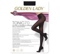 Golden Lady 334-TONIC 70-Nero-4 - Media Panty Mujer Color: Nero Talla: 4