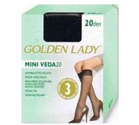 Golden Lady 4806-MINI VEDA-NEGRO-U - MINI MEDIA ESPUMA PACK 3 mujer color: NEGRO talla: Talla única