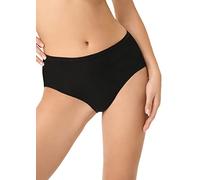 Golden Lady Calzoncillos Midi Algodón, Negro, S Mujer