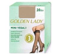 Golden Lady Mini VEDA - Mini Media Espuma Pack 3 Mujer Color: Melon Talla: Talla única