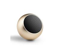 (Golden) Mini Bluetooth Sound Box Bluetooth Speaker Portable TWS Wireless HiFi Speaker
