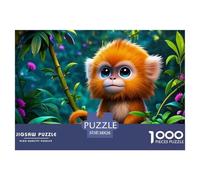 Golden Mono 1000 Piece Jigsaw Puzzle For Adults Challenging Game Stress Relief Puzzle Exercise The Memory of The Brain for Men, Women, Elders, Seniors 38x26cm/1000pcs