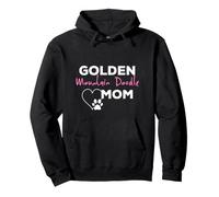 Golden Mountain Doodle Mamá Sudadera con Capucha