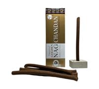 Golden NAG Incienso Dhoop Chandan - Masala Dhoop Sticks - 1 Paquete de 10 barritas - HOSTENATURA