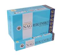 Golden Nag Reiki Energy Masala Agarbathi - Varillas de incienso (15 g), color amarillo
