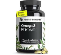 Golden Omega® - Omega 3 Aceite de pescado - 120 Cápsulas para 4 meses - 80% Omega 3 contenido en forma de triglicéridos - Materia prima de marca - Alta dosis y de pesca sostenible
