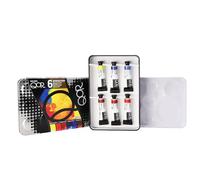 Golden : Qor : Watercolour Paint : Introductory Set of 6 Colours : 5ml Tubes