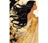Golden Reflections: Whispers to the Moon