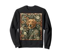 Golden Retriever, apuesto Caballero Victoriano Sudadera