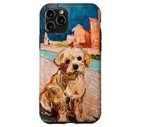 Golden Retriever Art Perro estético Carcasa para iPhone 11 Pro