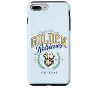 Golden Retriever Blanco Pijo Americana Preppy Cayetana Perro Carcasa para iPhone 7 Plus/8 Plus