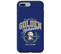 Golden Retriever Blanco Pijo Americana Preppy Cayetana Perro Carcasa para iPhone 7 Plus/8 Plus