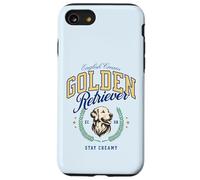 Golden Retriever Blanco Pijo Americana Preppy Cayetana Perro Carcasa para iPhone SE (2020) / 7/8