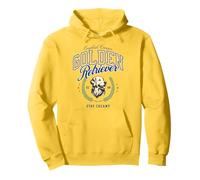 Golden Retriever Blanco Pijo Americana Preppy Cayetana Perro Sudadera con Capucha